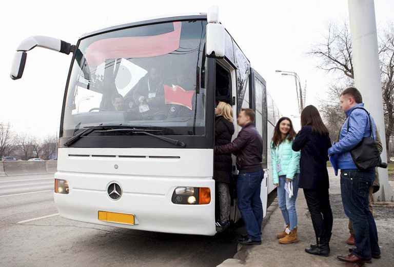 Аренда автобуса из Астрахани в Москву