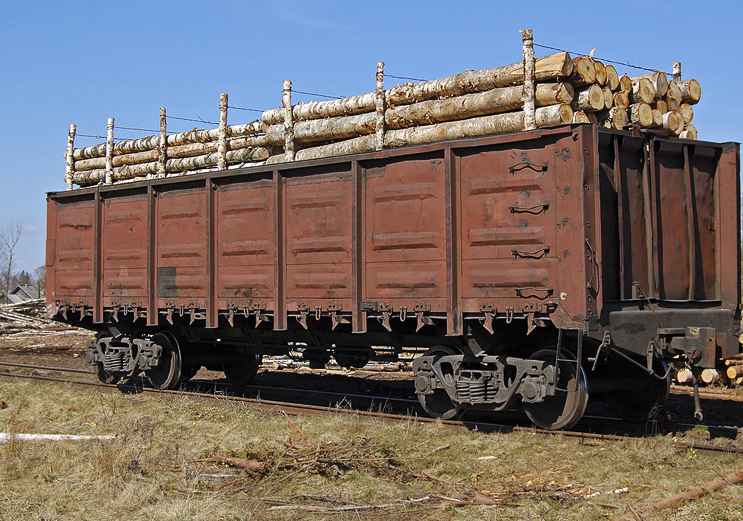 Перевозка Леса по ЖД из поселка завода Мосрентген в Заокского района