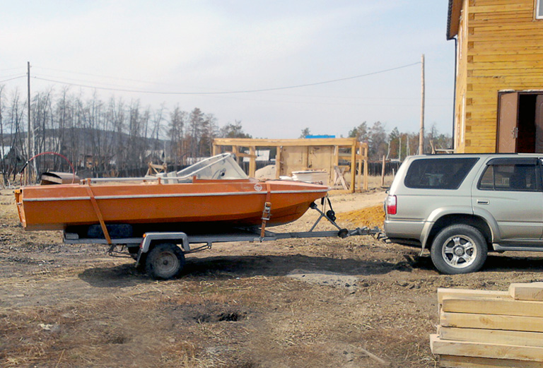 Сколько стоит транспортировать лодку  из Самары в Великий Новгород